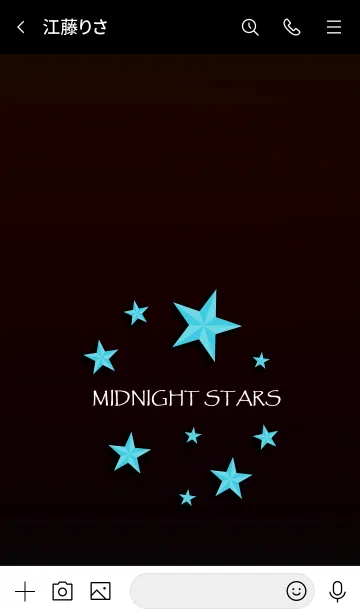 [LINE着せ替え] ミッドナイト 17の画像3