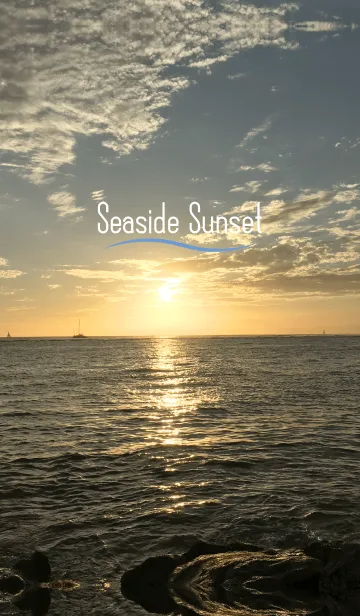 [LINE着せ替え] Seaside Sunset Hawaii 3の画像1