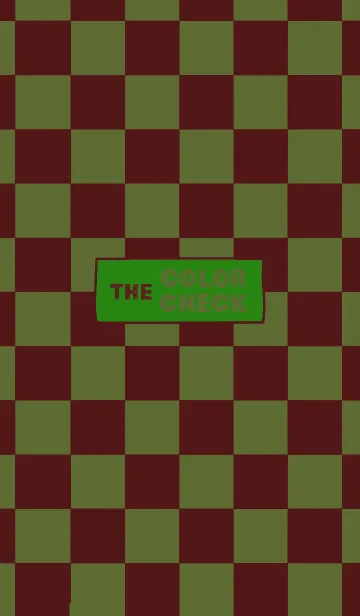 [LINE着せ替え] ザ カラー チェック 07の画像1