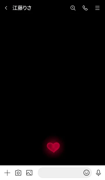 [LINE着せ替え] HEART LIGHT.MEKYM 5の画像3