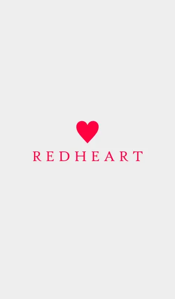 [LINE着せ替え] RED HEART - 3 -の画像1