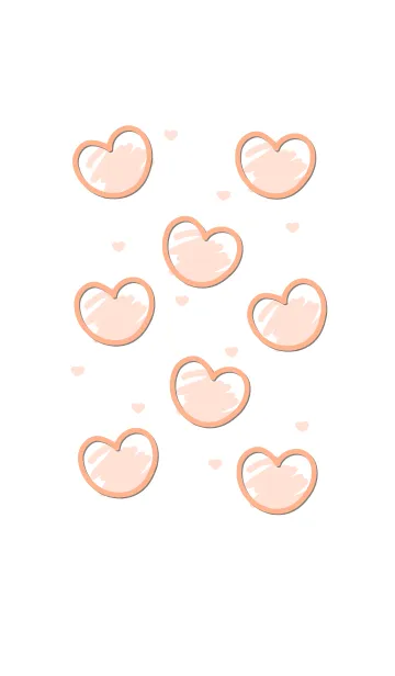 [LINE着せ替え] Sweet mini heart 129の画像1