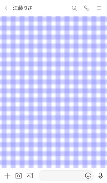 [LINE着せ替え] Gingham Check Theme ♡ -2021- 45の画像3