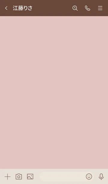 [LINE着せ替え] シンプル スタンダード - ピンクの画像3