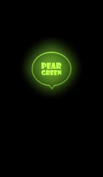 [LINE着せ替え] Peer Green Neon Theme Vr.1 (JP)の画像1