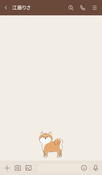 [LINE着せ替え] ～SIBA♥柴犬～の画像3