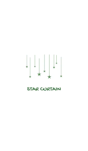 [LINE着せ替え] スター カーテン 28の画像1