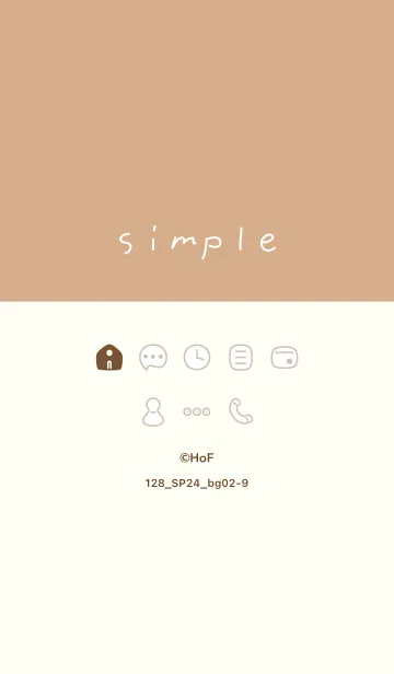 [LINE着せ替え] 128.24_ベージュ2-9の画像1