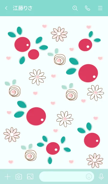 [LINE着せ替え] Lovely cherry 28 ^^の画像3