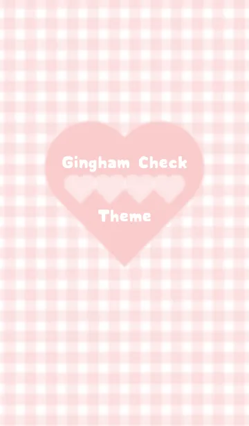 [LINE着せ替え] Gingham Check Theme ♡ -2021- 12の画像1