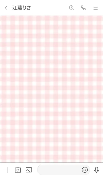 [LINE着せ替え] Gingham Check Theme ♡ -2021- 12の画像3