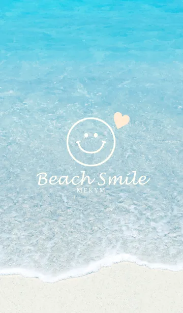 [LINE着せ替え] Love Beach Smile - MEKYM - 36の画像1