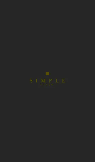 [LINE着せ替え] MATTE BLACK -SIMPLE SQUARE- 32の画像1