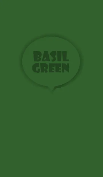 [LINE着せ替え] Love Basil Green Button Theme Vr.4 (JP)の画像1