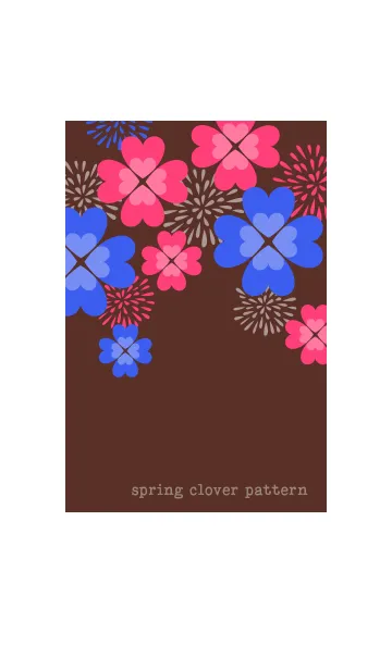 [LINE着せ替え] spring clover pattern 3の画像1