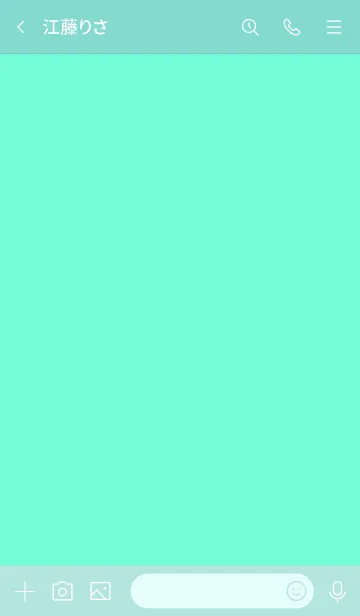 [LINE着せ替え] The シンプル 吹き出し No.1-W24の画像3