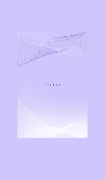 [LINE着せ替え] ～パープル3♥ライン～の画像1