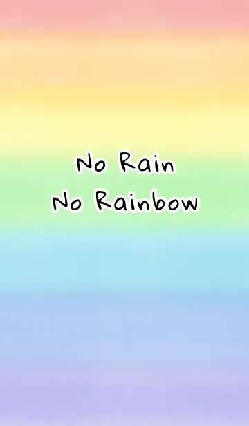 [LINE着せ替え] 虹色の部屋 'No Rain No Rainbow' Ver.1の画像1