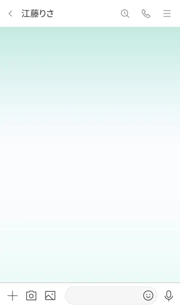 [LINE着せ替え] ～グリーン2♥ライン～の画像3