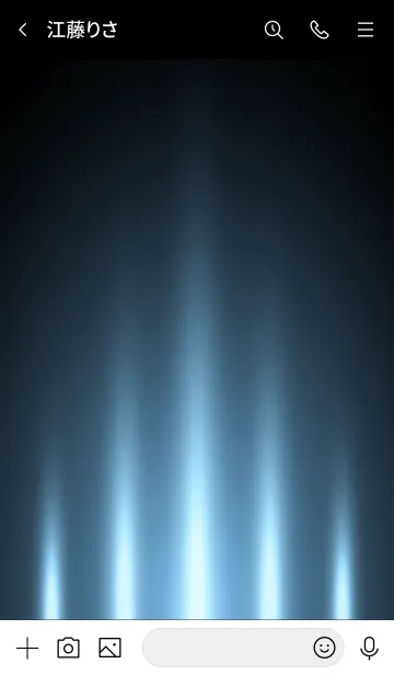 [LINE着せ替え] AQUATINT BLUE LIGHT 2の画像3