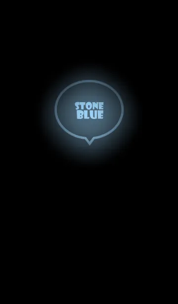 [LINE着せ替え] Stone Blue Neon Theme Vr.1 (JP)の画像1