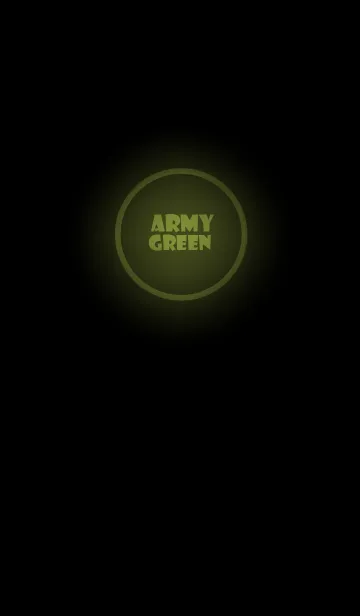 [LINE着せ替え] Army Green Neon Theme Ver.2 (JP)の画像1