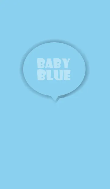 [LINE着せ替え] Love Baby Blue Button Theme Vr.4 (JP)の画像1