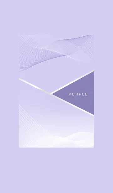 [LINE着せ替え] ～パープル6♥ライン～の画像1