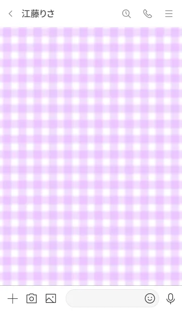 [LINE着せ替え] Gingham Check Theme ♡ -2021- 54の画像3