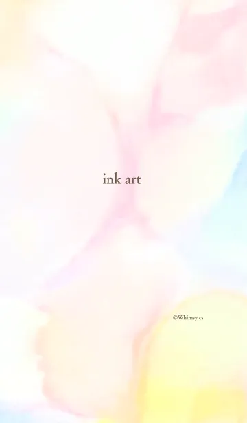 [LINE着せ替え] ink art 3の画像1