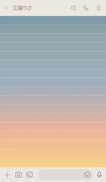 [LINE着せ替え] Sorairo Letter paper - 4 -の画像3