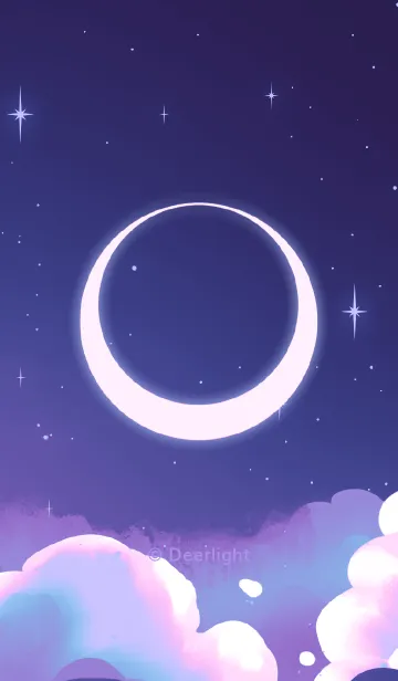 [LINE着せ替え] 手描き - 天が落ちる_V.15｜空の画像1