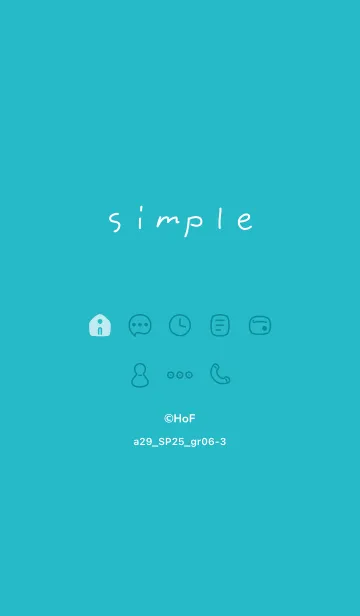 [LINE着せ替え] a29.25_グリーン6-3の画像1