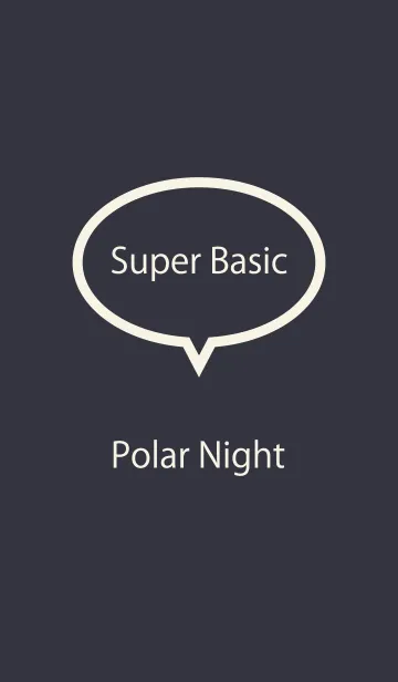 [LINE着せ替え] Super Basic Polar Nightの画像1