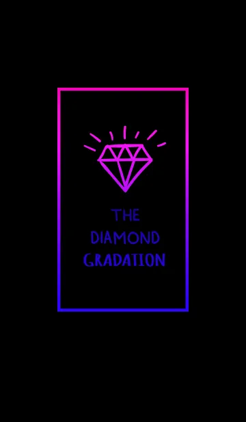 [LINE着せ替え] ザ ダイアモンド グラデーション 55の画像1