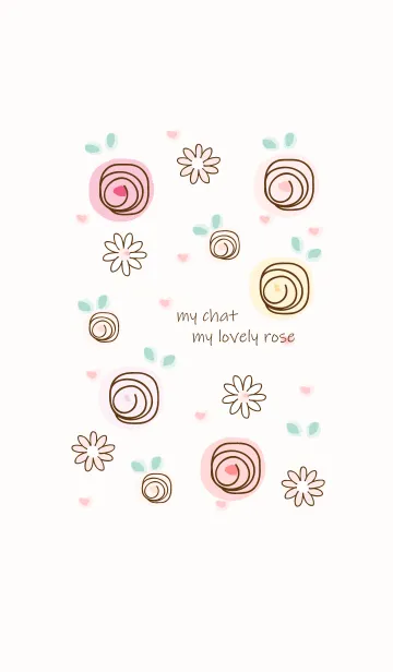 [LINE着せ替え] Colorful roses 10 :)の画像1