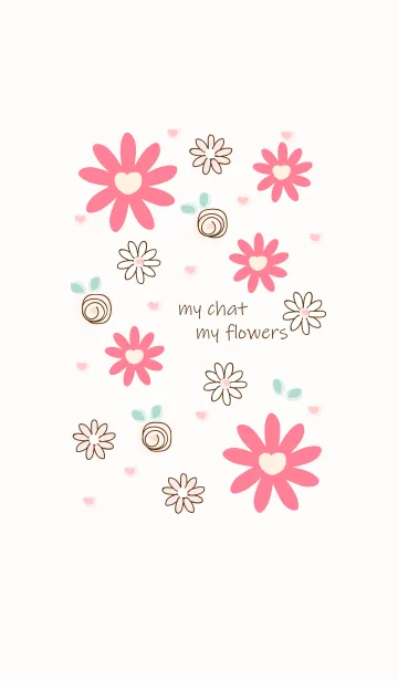 [LINE着せ替え] Cute flower 28 ^^の画像1