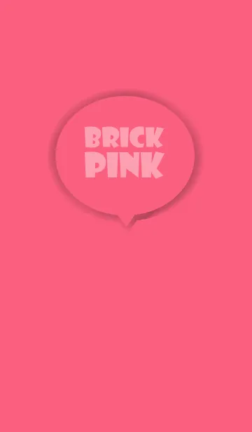 [LINE着せ替え] Love Brick Pink Button Theme V.4 (JP)の画像1