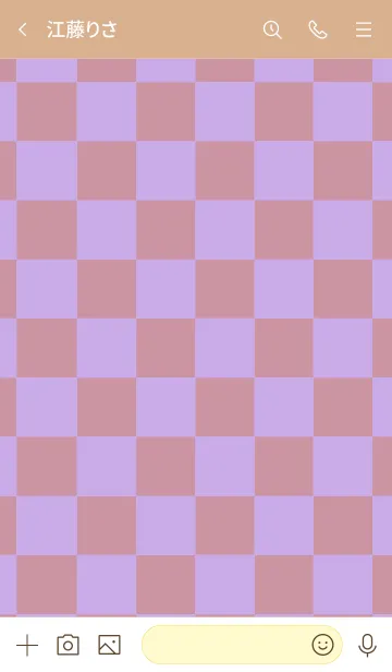 [LINE着せ替え] ザ カラー チェック 09の画像3