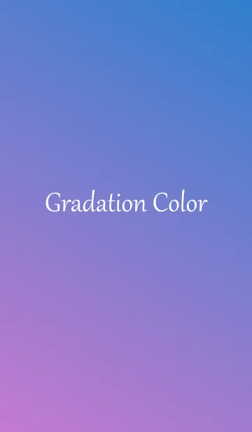 [LINE着せ替え] Gradation Color *Pink & Blue 3*の画像1