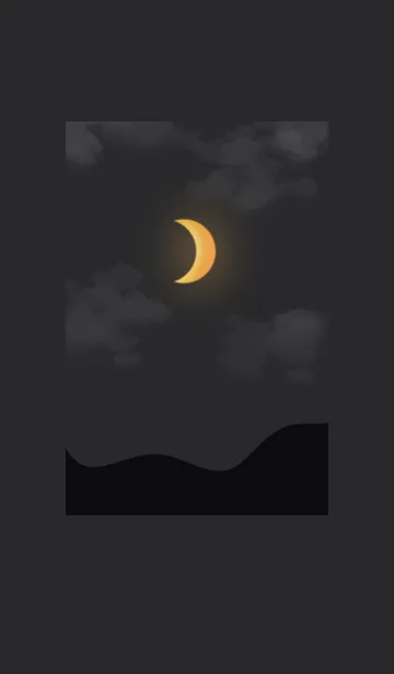 [LINE着せ替え] Dark moon nightの画像1