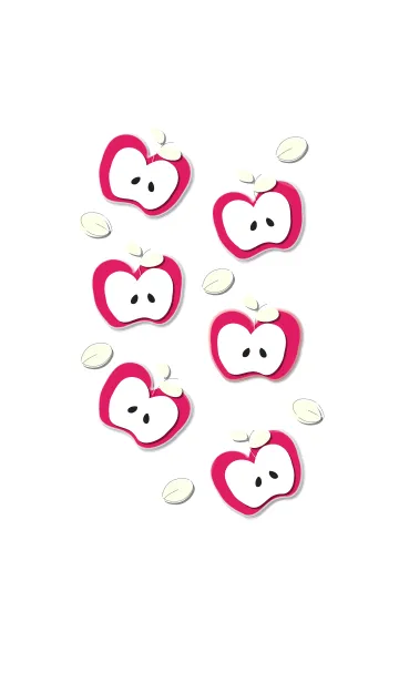 [LINE着せ替え] Yummy apples theme 115 :)の画像1