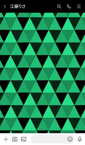 [LINE着せ替え] ザ トライアングル 049の画像3