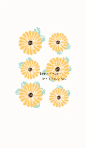 [LINE着せ替え] Yellow flowers in the garden 5の画像1