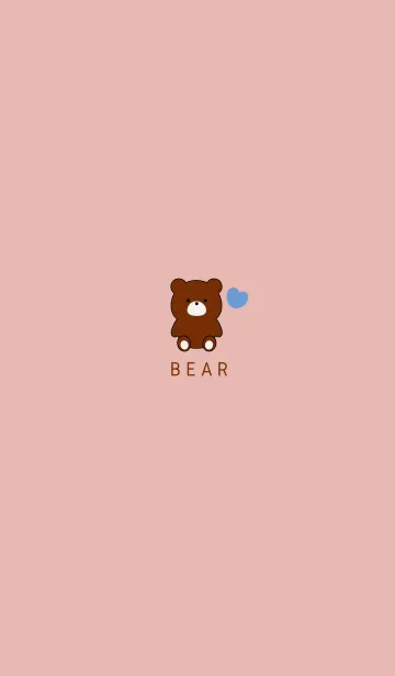 [LINE着せ替え] BEAR & HEART 9の画像1