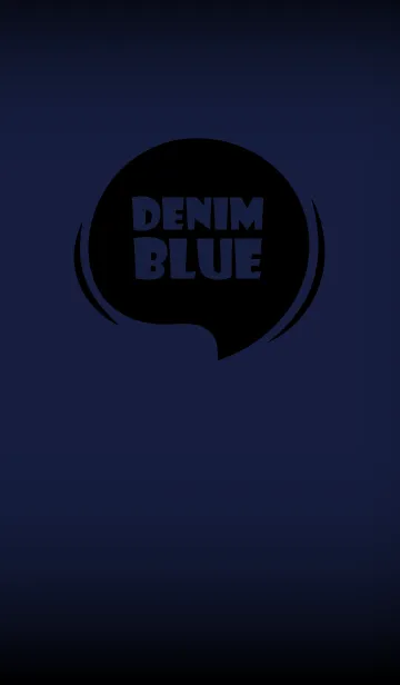[LINE着せ替え] Denim Blue And Black Vr.7 (JP)の画像1