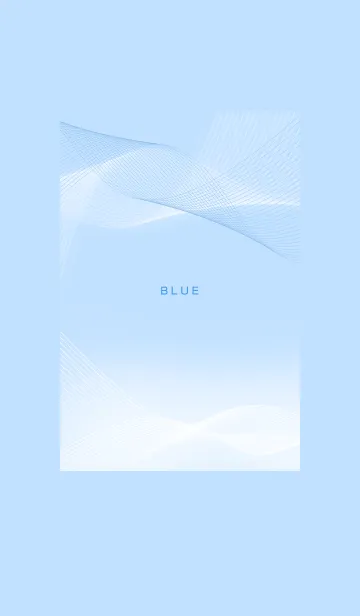 [LINE着せ替え] ～ブルー4♥ライン～の画像1