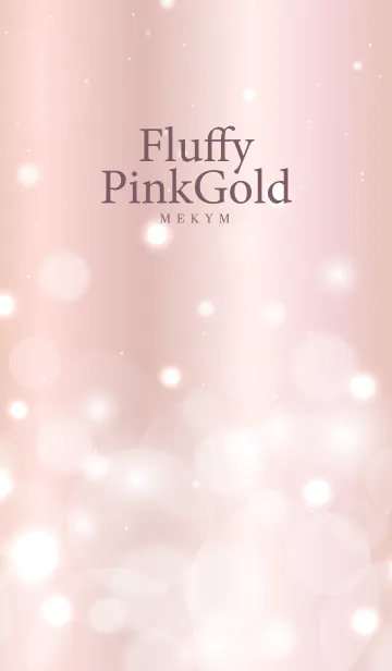 [LINE着せ替え] Fluffy Pink Gold - MEKYM - 24の画像1