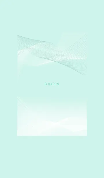 [LINE着せ替え] ～グリーン4♥ライン～の画像1