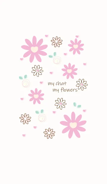 [LINE着せ替え] Purple flowers 11 :)の画像1